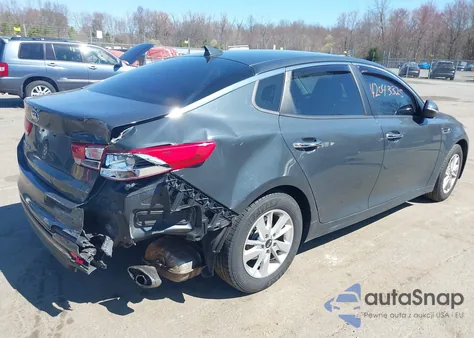 2016 Kia Optima Lx из США, поврежденный, VIN KNAGT4L30G5073267